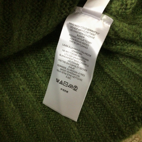 NWT New $148 Anthropologie Hooded Green Cable Knit Cardigan Tank Sweater Set M - Picture 13 of 16